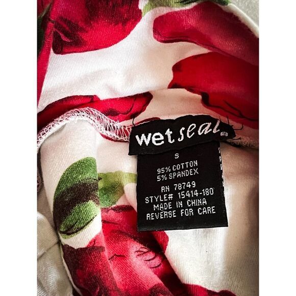 Wet Seal Floral High Waist Mini Pencil Skirt, Size S - Picture 4 of 9